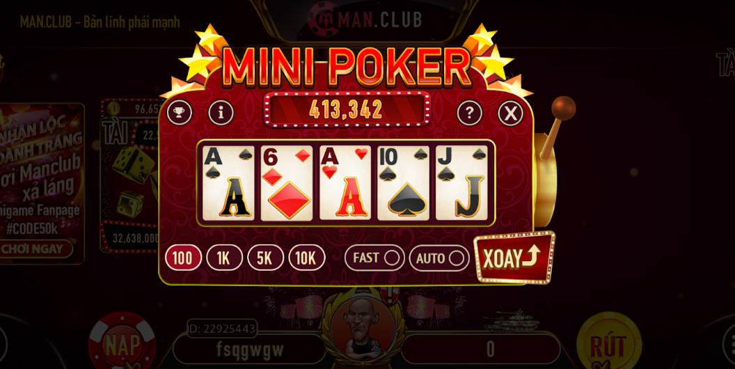 Các loại Mini Game phổ biến tại MANCLUB