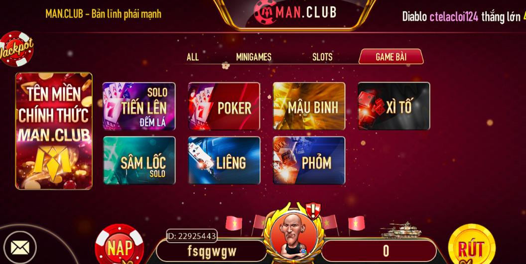 Giải đáp Câu hỏi thường gặp về cổng game MANCLUB
