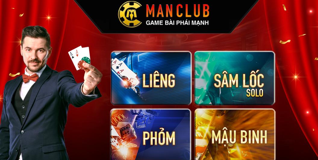Giới thiệu sảnh game bài MANCLUB