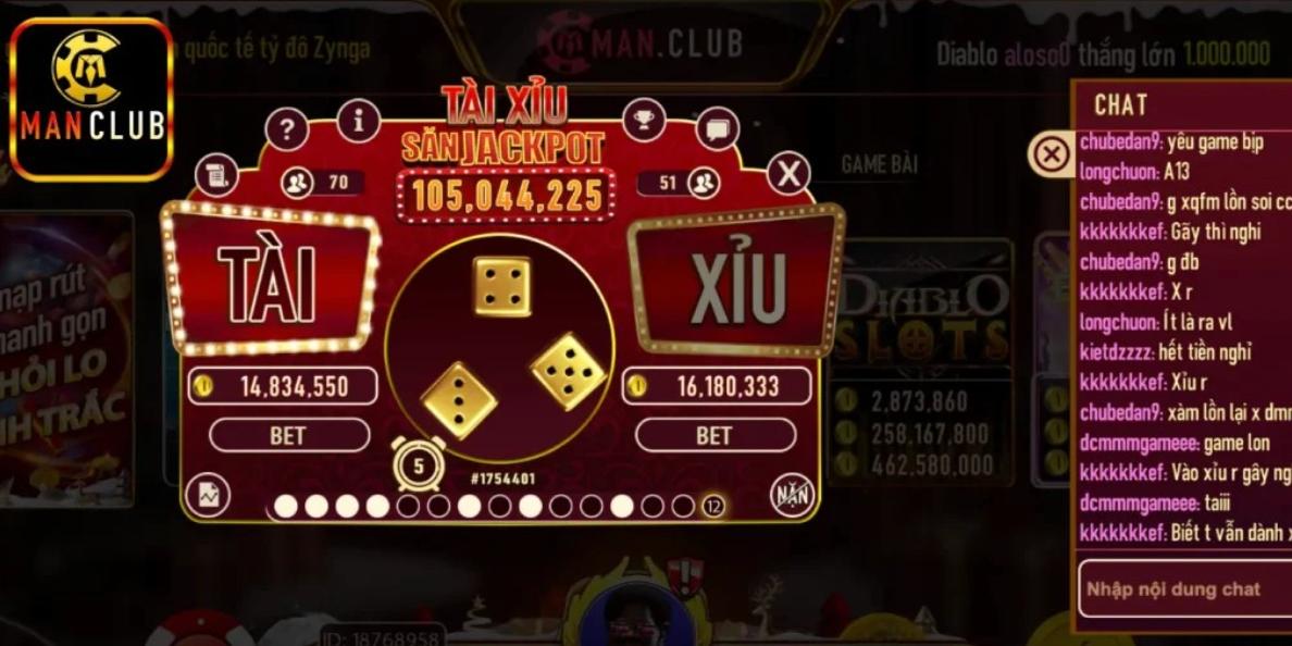 Hướng dẫn chi tiết cách chơi Mini Tài Xỉu MANCLUB