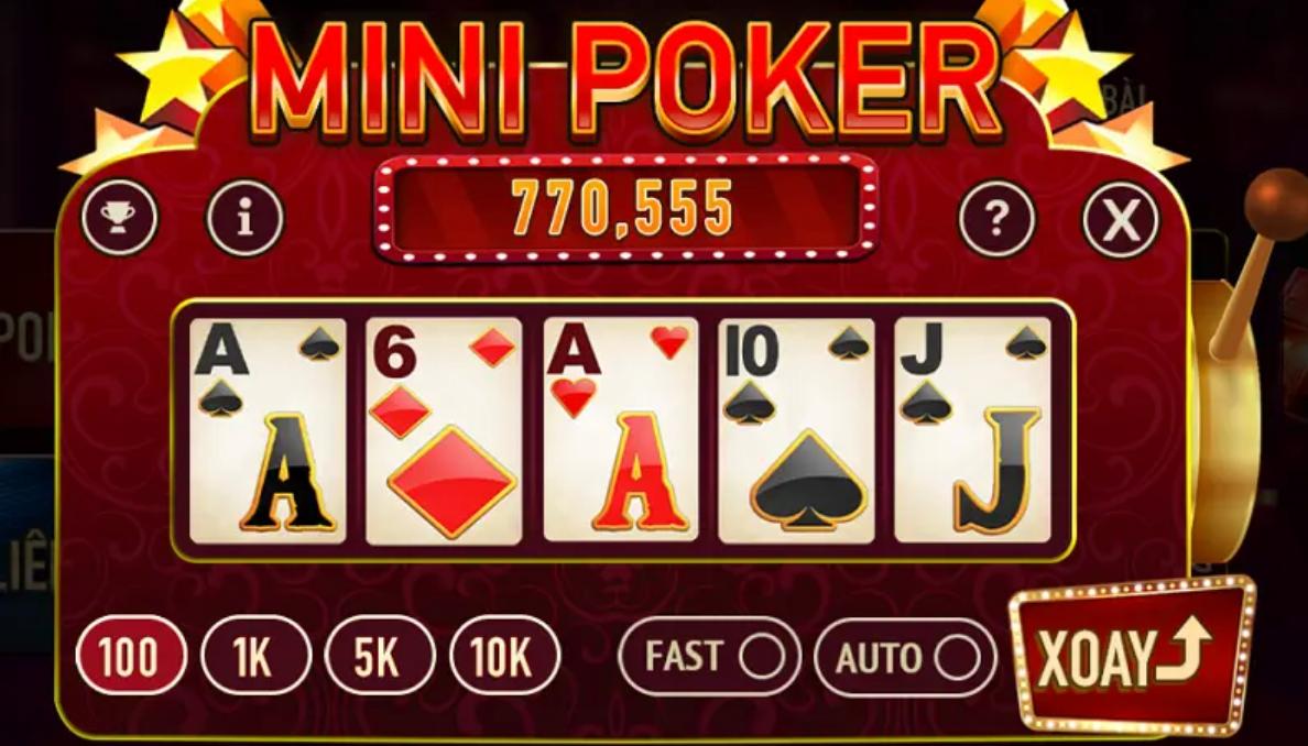 Hướng dẫn chơi Mini Poker tại cổng game MANCLUB hiệu quả