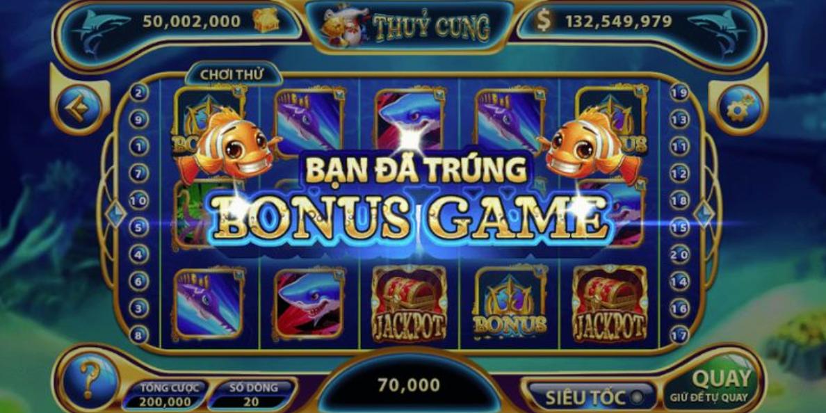 Cách chơi và luật thưởng trong Slots Thủy Cung MANCLUB
